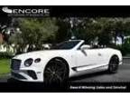 2020 Bentley Continental GT V8 Convertible W/Mulliner Driving Specification 2020