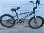 DK Six Pack - BMX Bike - Army Green (Rare Color) - With Upgrades