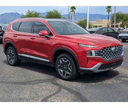 2023 Hyundai Santa Fe Limited is a Red 2023 Hyundai Santa Fe Limited SUV in Tucson AZ