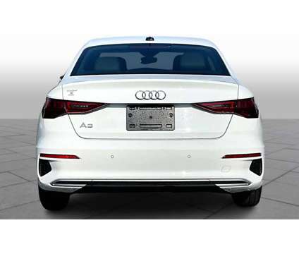 2023UsedAudiUsedA3Used40 TFSI is a White 2023 Audi A3 Car for Sale in Bluffton SC