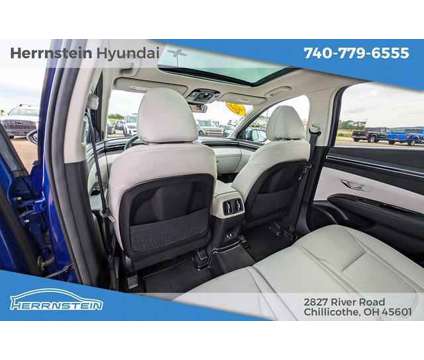 2022 Hyundai Tucson Limited is a Blue 2022 Hyundai Tucson Limited SUV in Chillicothe OH