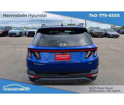 2022 Hyundai Tucson Limited is a Blue 2022 Hyundai Tucson Limited SUV in Chillicothe OH