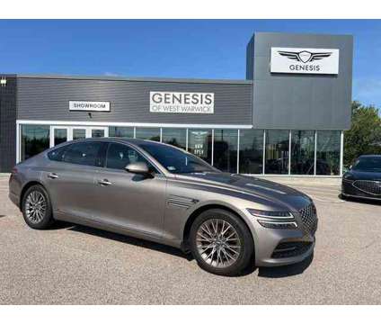 2021 Genesis G80 2.5T AWD is a Gold, Silver 2021 Genesis G80 3.8 Trim Car for Sale in West Warwick RI