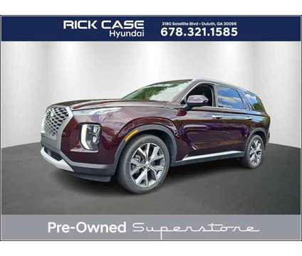 2021 Hyundai Palisade SEL is a Red 2021 SUV in Duluth GA