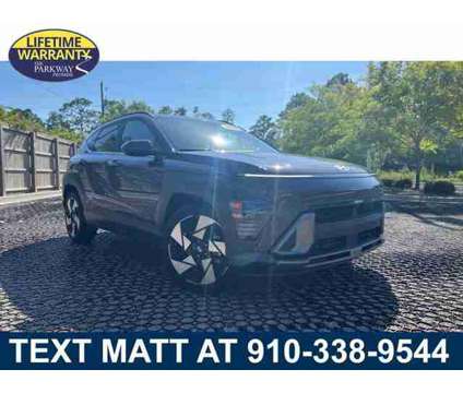 2024 Hyundai Kona Limited is a Grey 2024 Hyundai Kona Limited SUV in Wilmington NC