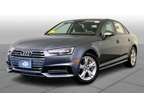 2018UsedAudiUsedA4Used2.0 TFSI S tronic quattro AWD