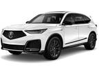 2025 Acura MDX Silver|White