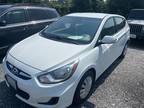 2014 Hyundai Accent White, 102K miles