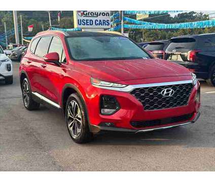 2020 Hyundai Santa Fe SEL 2.0T is a Red 2020 Hyundai Santa Fe SUV in Knoxville TN