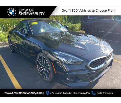 2025 BMW Z4 sDrive30i is a Black 2025 BMW Z4 sDrive30i Convertible in Shrewsbury MA