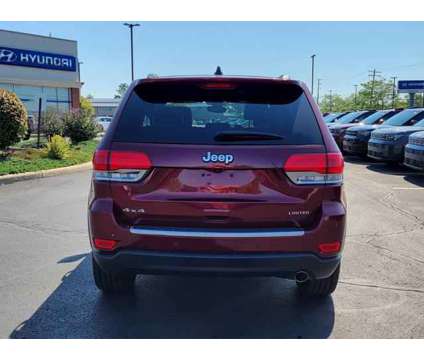 2018 Jeep Grand Cherokee Limited 4x4 is a Red 2018 Jeep grand cherokee Limited SUV in Brunswick OH