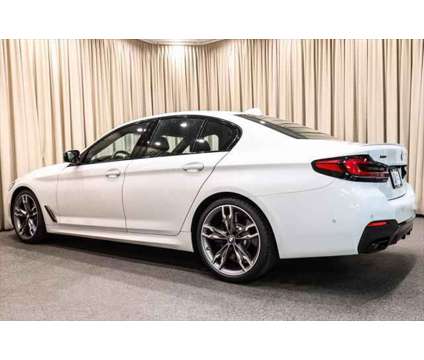 2023 BMW 5 Series M550i xDrive is a White 2023 BMW 5-Series Sedan in Akron OH