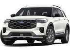 2025 Ford Explorer Black, new