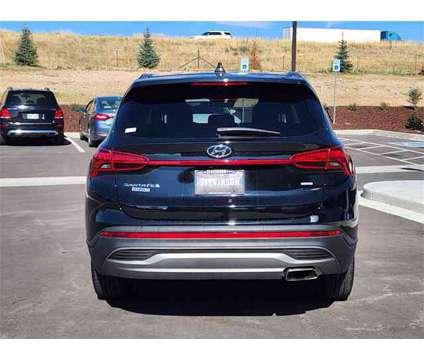 2023 Hyundai Santa Fe SE is a Black 2023 Hyundai Santa Fe SE SUV in Longmont CO