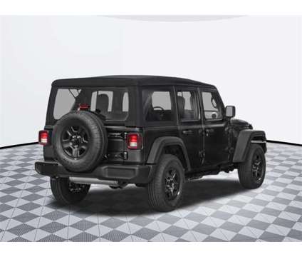 2024 Jeep Wrangler Sahara is a Black 2024 Jeep Wrangler Sahara SUV in Owings Mills MD