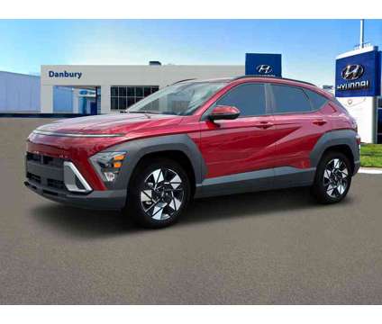 2024 Hyundai Kona SEL is a Red 2024 Hyundai Kona SEL SUV in Danbury CT