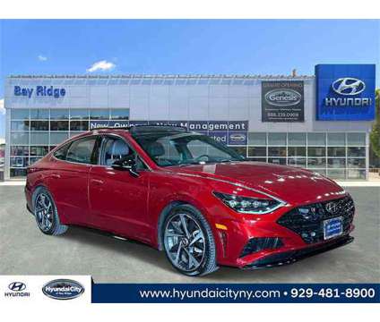 2023 Hyundai Sonata SEL Plus is a Red 2023 Hyundai Sonata Sedan in Brooklyn NY