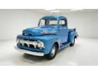 1952 Ford F1 Pickup 239ci V8/3-Speed Manual/Snappy Blue Paint/Mild Custom