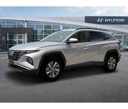 2024 Hyundai Tucson Hybrid Blue is a Silver 2024 Hyundai Tucson Hybrid in Littleton CO