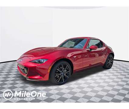 2024 Mazda MX-5 Miata RF Grand Touring is a Red 2024 Mazda Miata Grand Touring Convertible in Fallston MD