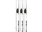 (Lot of 3) 13 Fishing Rely Black Rb2s67mh-2 6'7" Mh 2 Piece Spinning Rod