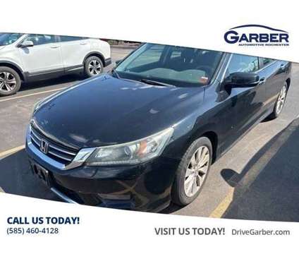 2014 Honda Accord EX is a Black 2014 Honda Accord EX Sedan in Rochester NY