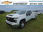 2024 Chevrolet Silverado 3500 White, 233 miles