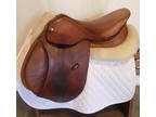 16.5" Nelson Pessoa Saddle