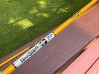 Vintage St Croix Charger cork handle 2 Piece Spinning Rod 6'6" Yellow