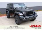 2024 Jeep Wrangler Black, new