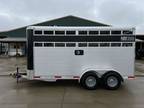 2023 Shadow 16' Livestock Bumper Pull Trailer