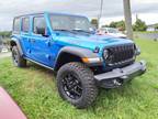 2024 Jeep Wrangler Blue, new