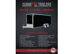 2024 Durabull Trailers 7x14 Aluminum Cargo Trailer Ramp +6