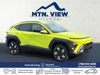 2025 Hyundai Kona Yellow, new