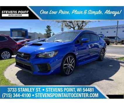 2021 Subaru WRX STi is a Blue 2021 Subaru WRX Sedan in Stevens Point WI