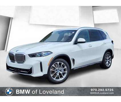 2025 BMW X5 xDrive50e is a White 2025 BMW X5 4.8is SUV in Loveland CO