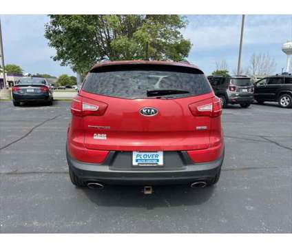 2011 Kia Sportage SX is a Red 2011 Kia Sportage SX SUV in Stevens Point WI