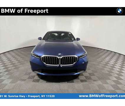 2024 BMW 5 Series i xDrive is a Blue 2024 BMW 5-Series Sedan in Freeport NY