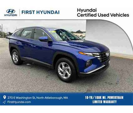 2022 Hyundai Tucson SE is a Blue 2022 Hyundai Tucson SE SUV in North Attleboro MA