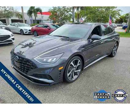 2022 Hyundai Sonata SEL Plus is a Grey 2022 Hyundai Sonata Sedan in Deerfield Beach FL