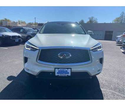 2021 Infiniti QX50 LUXE AWD is a White 2021 Infiniti QX50 Luxe Station Wagon in Summit NJ