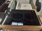 New Summit CR2110 115V Electric Cooktop with 2 Burners, 12-Inch, Black, Glass