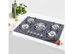 30" Stove Top Gas Cooktop Burner Kitchen Cooking LPG / Propane w/5 Burners US