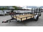 2025 PJ Trailers Utility (U7) 77"X14' Single Axle Utility