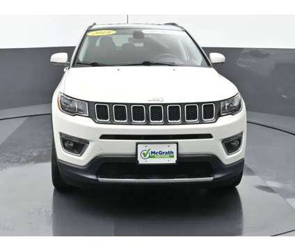 2018 Jeep Compass Limited 4x4 is a White 2018 Jeep Compass Limited SUV in Dubuque IA