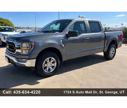 2023 Ford F-150 XLT is a Grey 2023 Ford F-150 XLT Truck in Saint George UT