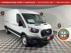 2024 Ford Transit White, 19 miles