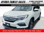 2016 Honda Pilot White, 59K miles