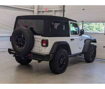 2024 Jeep Wrangler Willys is a White 2024 Jeep Wrangler Car for Sale in Branford CT