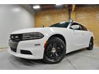 2019 Dodge Charger 3.6L V6 Police Red/Blue Visor and LED Lights, Partition